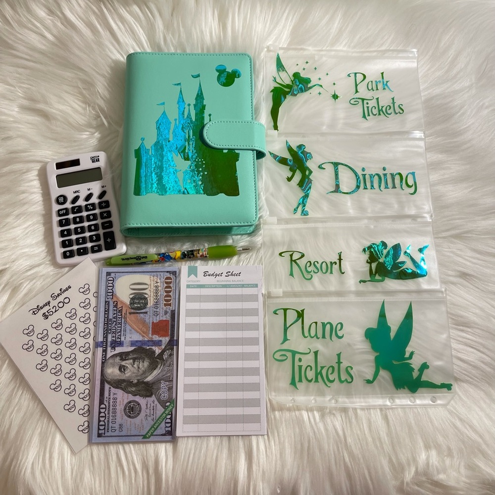 Tinker Bell Budget Binder - Picture 1 of 9